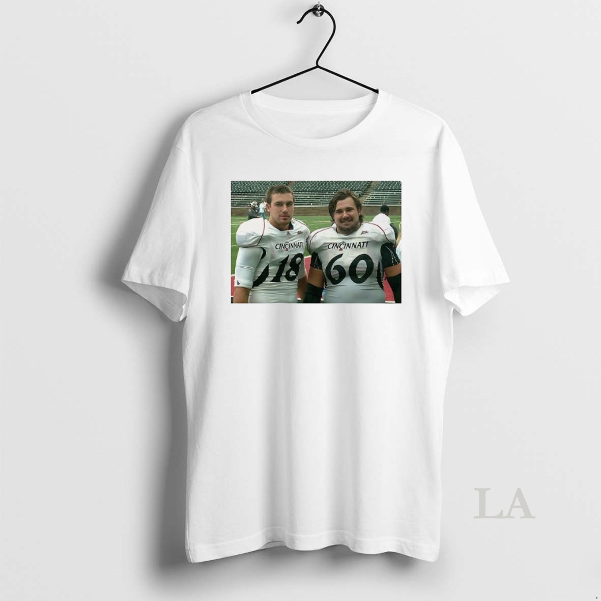 Original Travis Kelce And Jason Kelce Cincinnati Bearcat Image Shirt