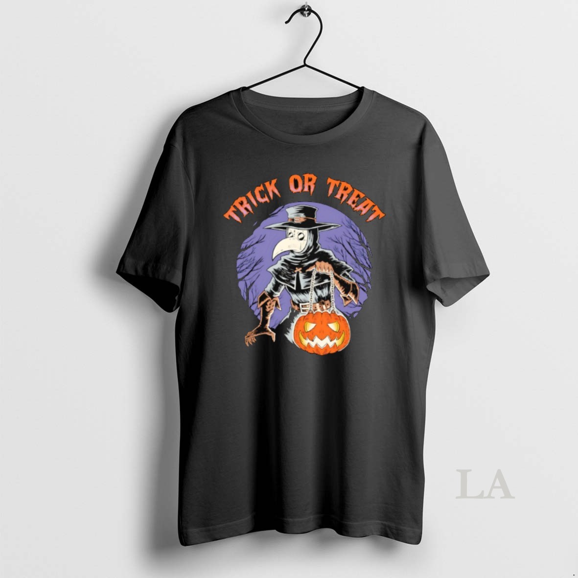Original Trick Or Treat Plague Doctor Halloween Shirt