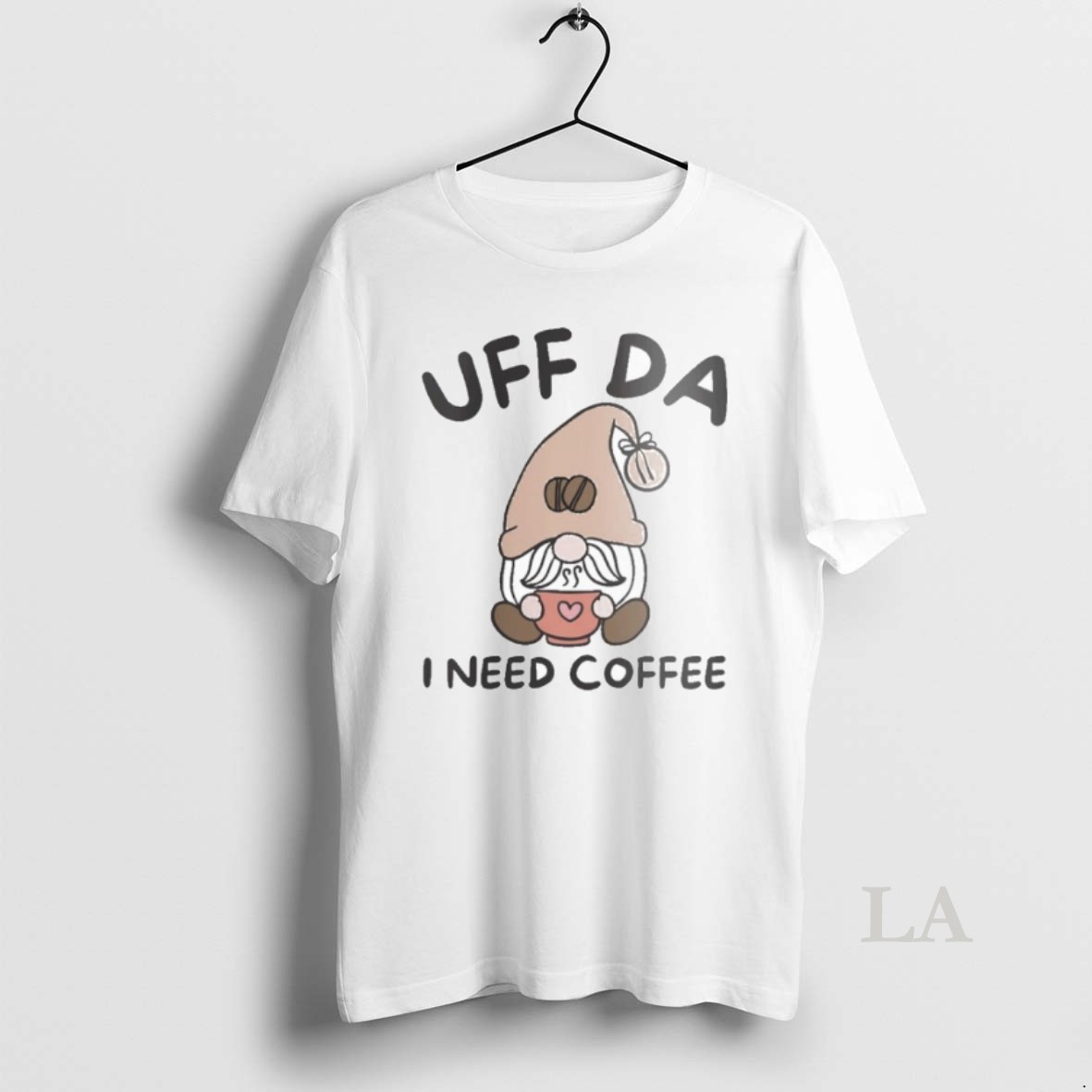 Original Uff Da I Need Coffee Norwegian Shirt