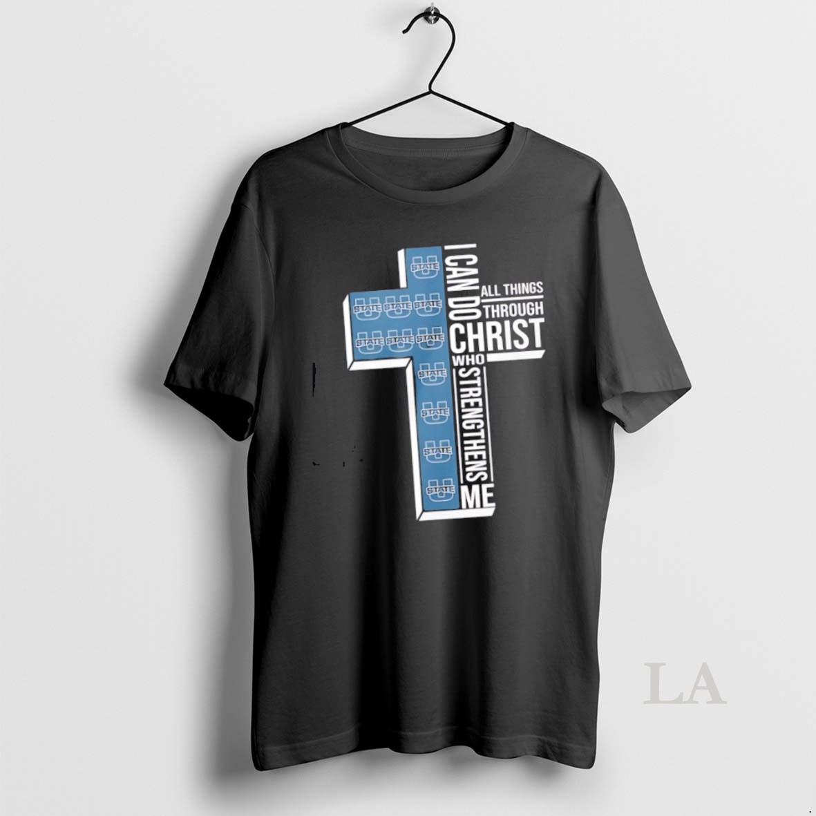 Original Utah State University I Can Do All Things Through Christ Who Strengthens Me Shirt