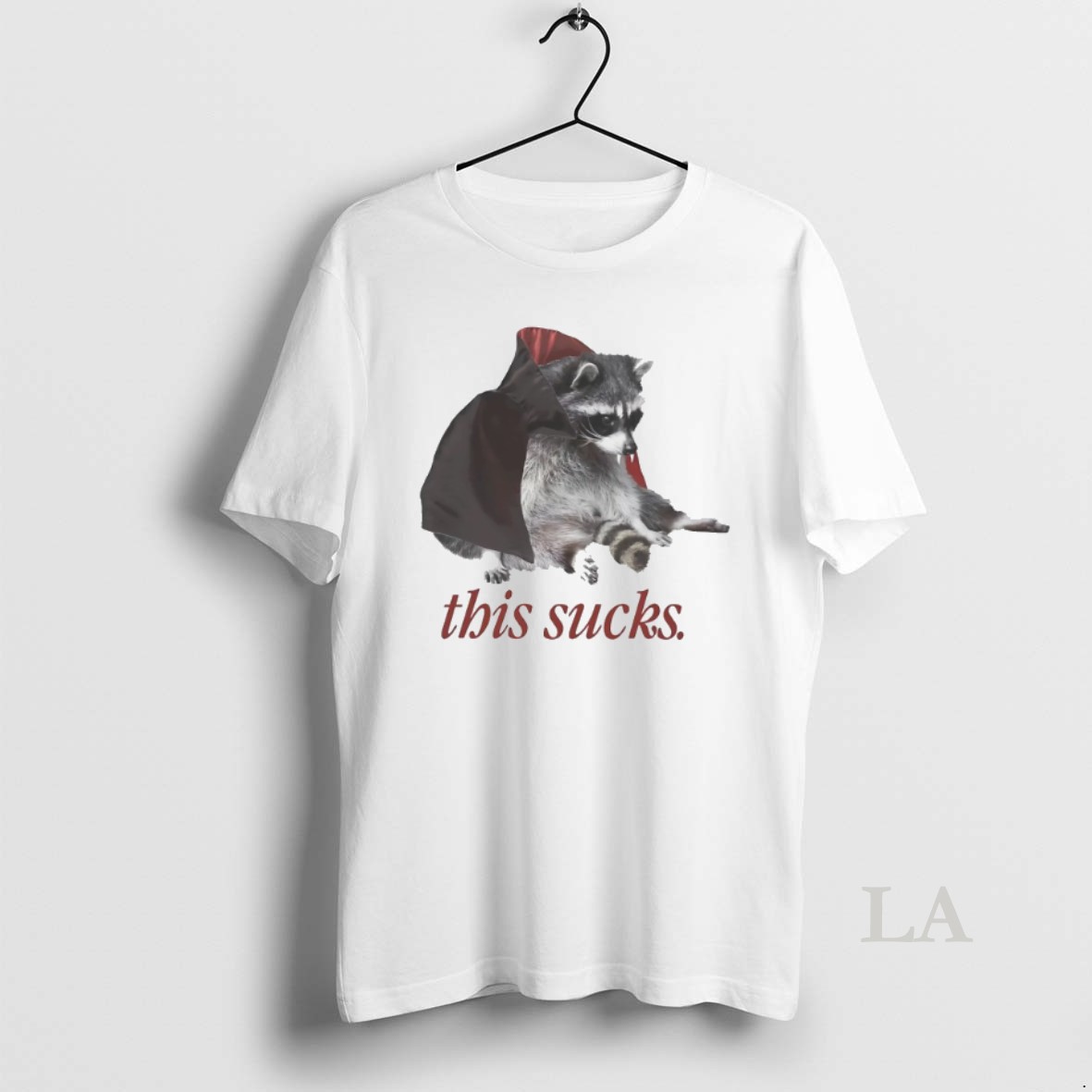 Original Vampire Raccoon This Sucks Halloween Shirt
