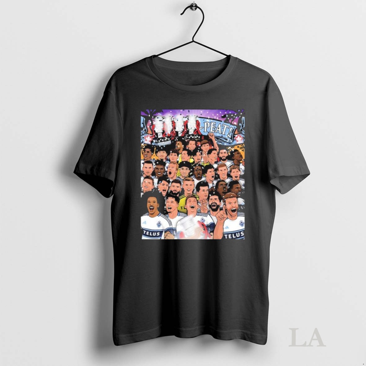 Original Vancouver Whitecaps Fc Four Peat 2025 Telus Canadian Champions Shirt