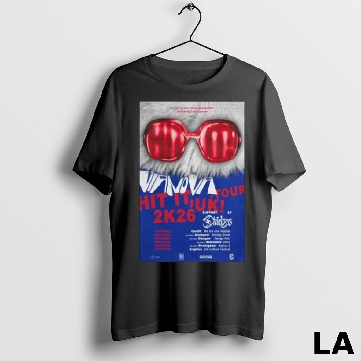 Original Vianova Hit It Uk Tour 2026 Shirt
