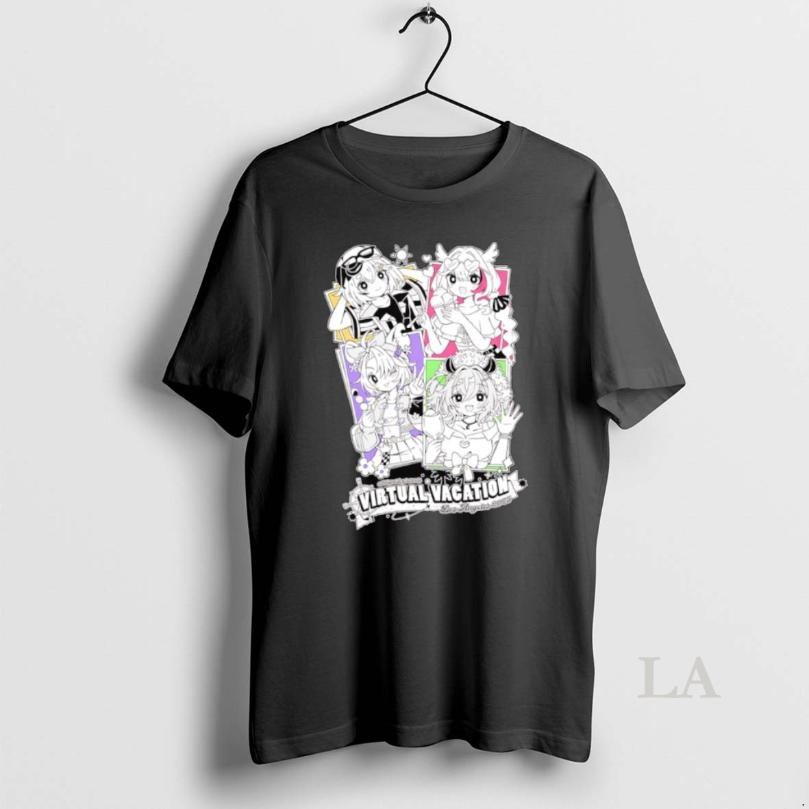 Original Virtual Vacation Los Angeles 2025 Anime Shirt
