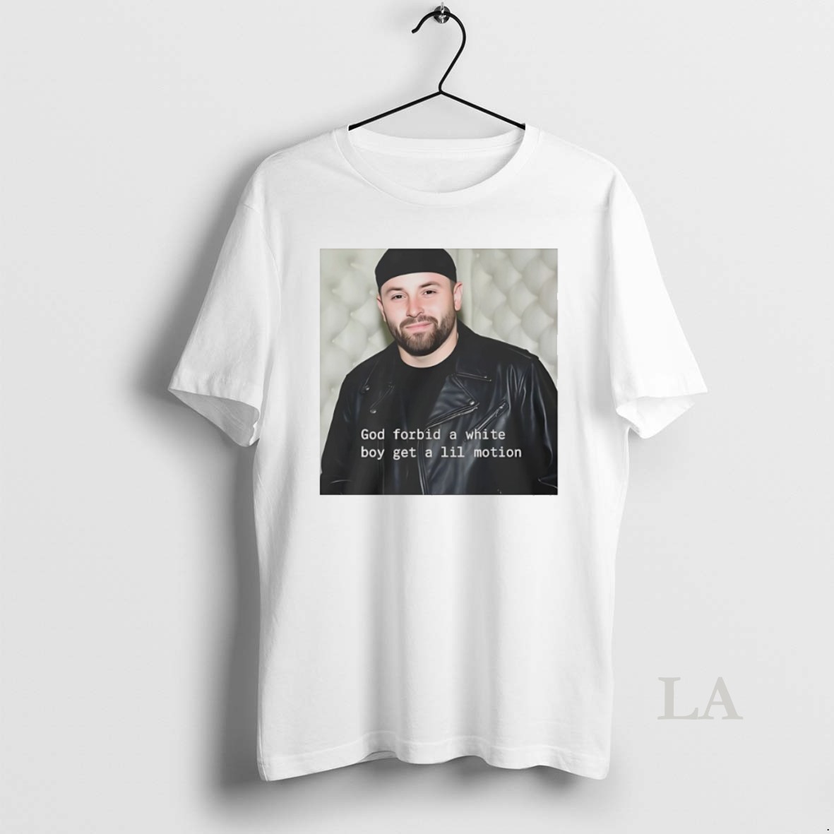 Original Vita Vea Wearing Baker Mayfield God Forbid A White Boy Get A Lil Motion Shirt