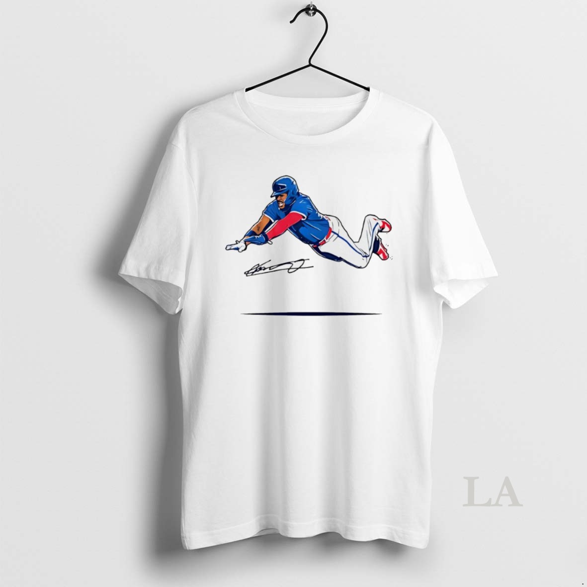 Original Vladimir Guerrero Jr Toronto Blue Jays Super Vlad Flying Slide Shirt