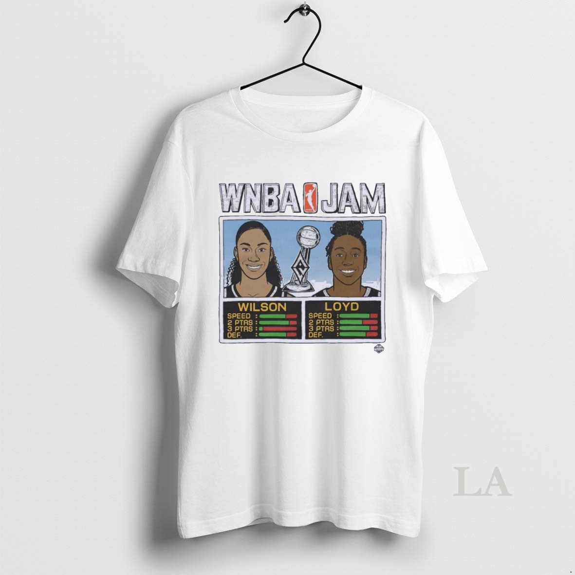 Original Wnba Jam Aces 2025 Champs Wilson And Loyd Shirt 2