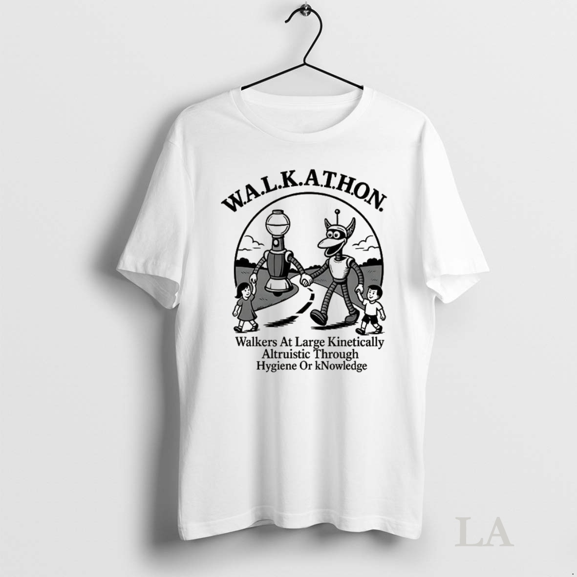 Original Walkathon Walkers At Large Kinetically Tee Sweater Hoodie
