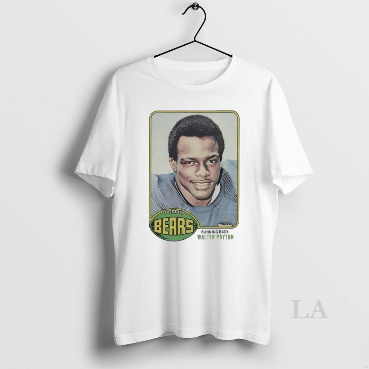 Original Walter Payton Chicago Bears Running Back Rookie Card Shirt