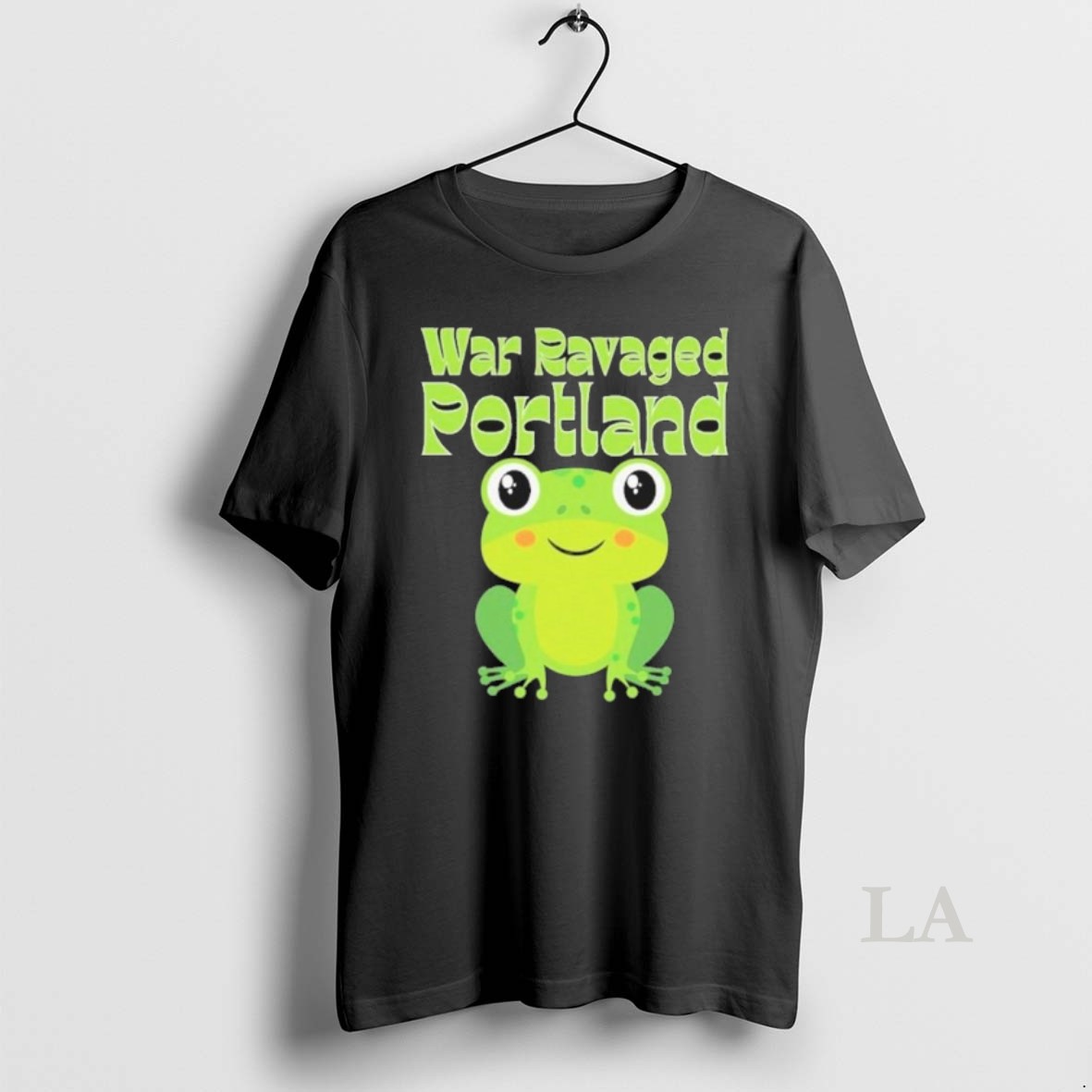 Original War Ravaged Portland Frog Shirt