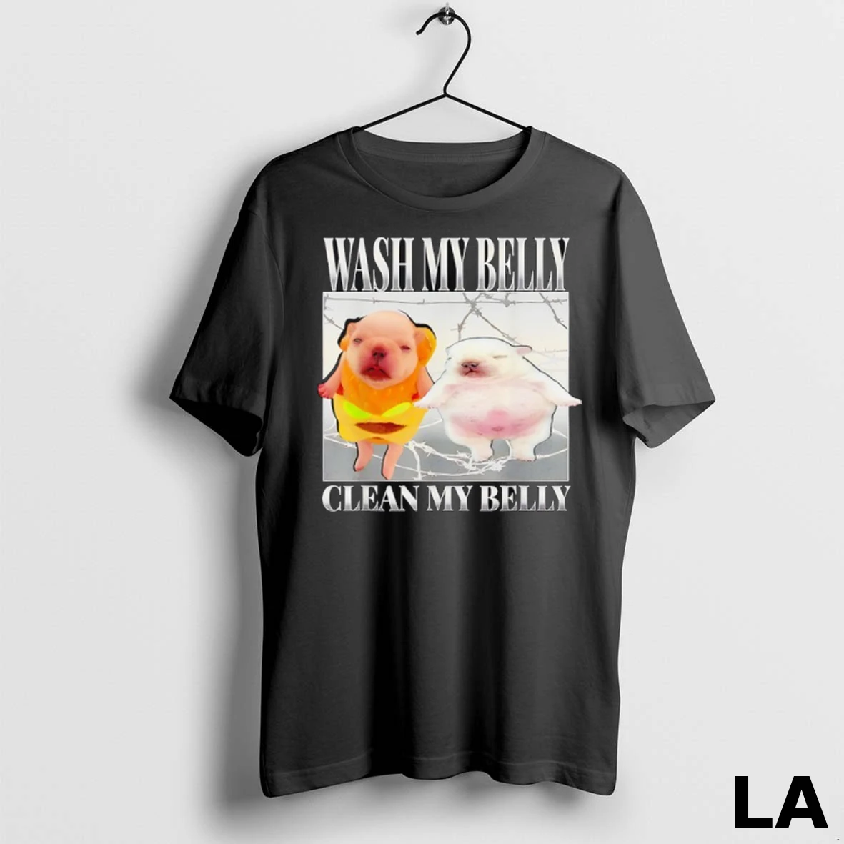 Original Wash My Belly Clean My Belly Meme Shirt
