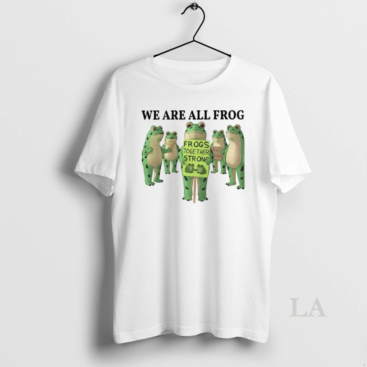 Original We Are All Frog Abolish Ice Anti Fascism Peaceful Protest Shirt
