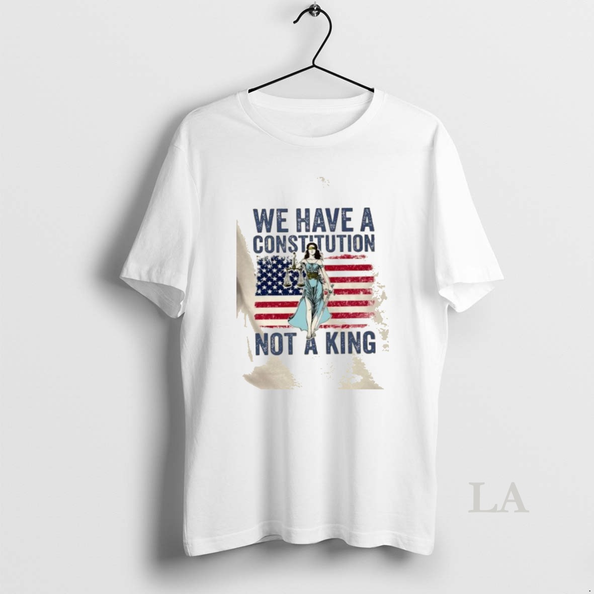 Original We Have A Constitution Not A King Human Rights Us Flag Shirt