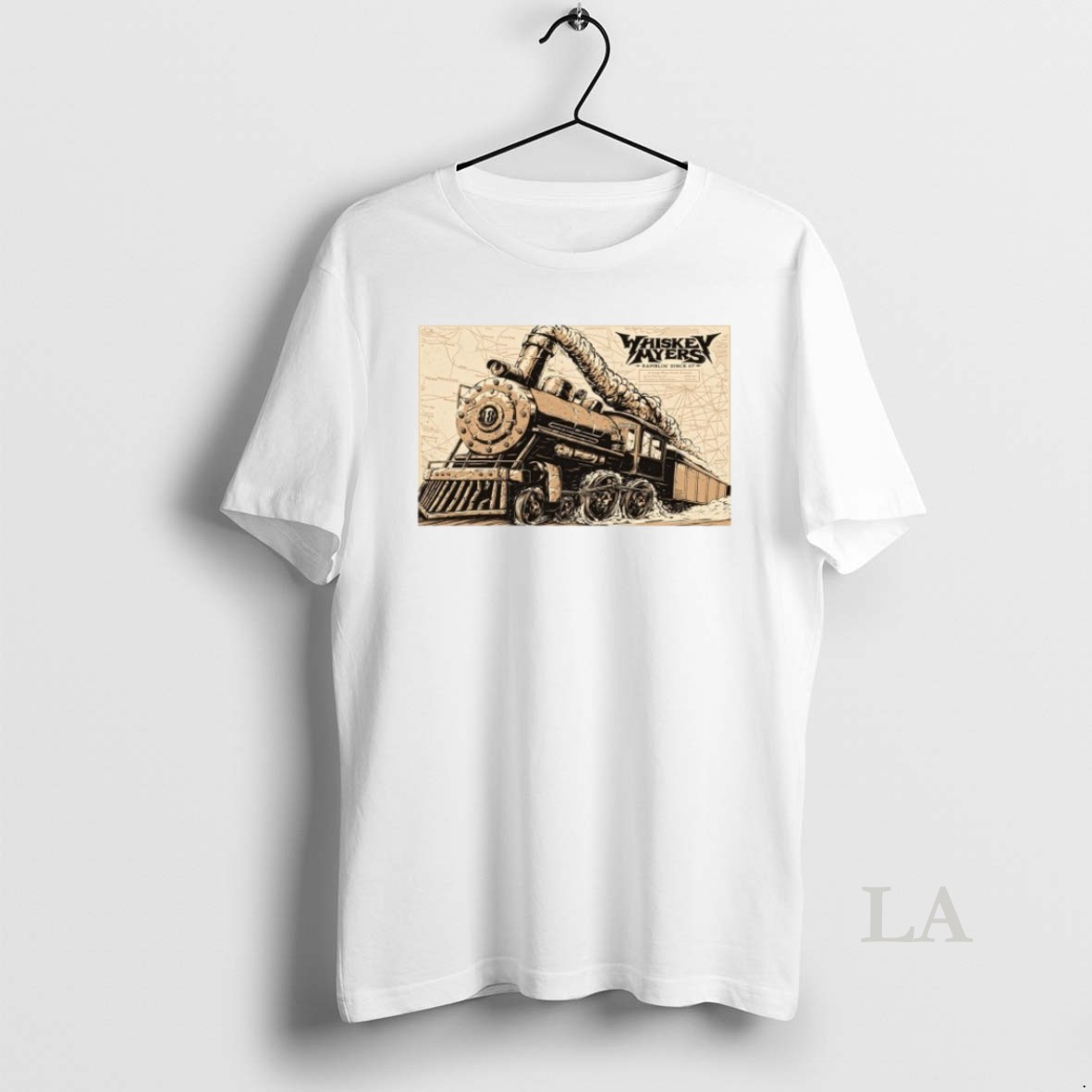Original Whiskey Myers Greensboro Nc October 10 2025 Train Shirt