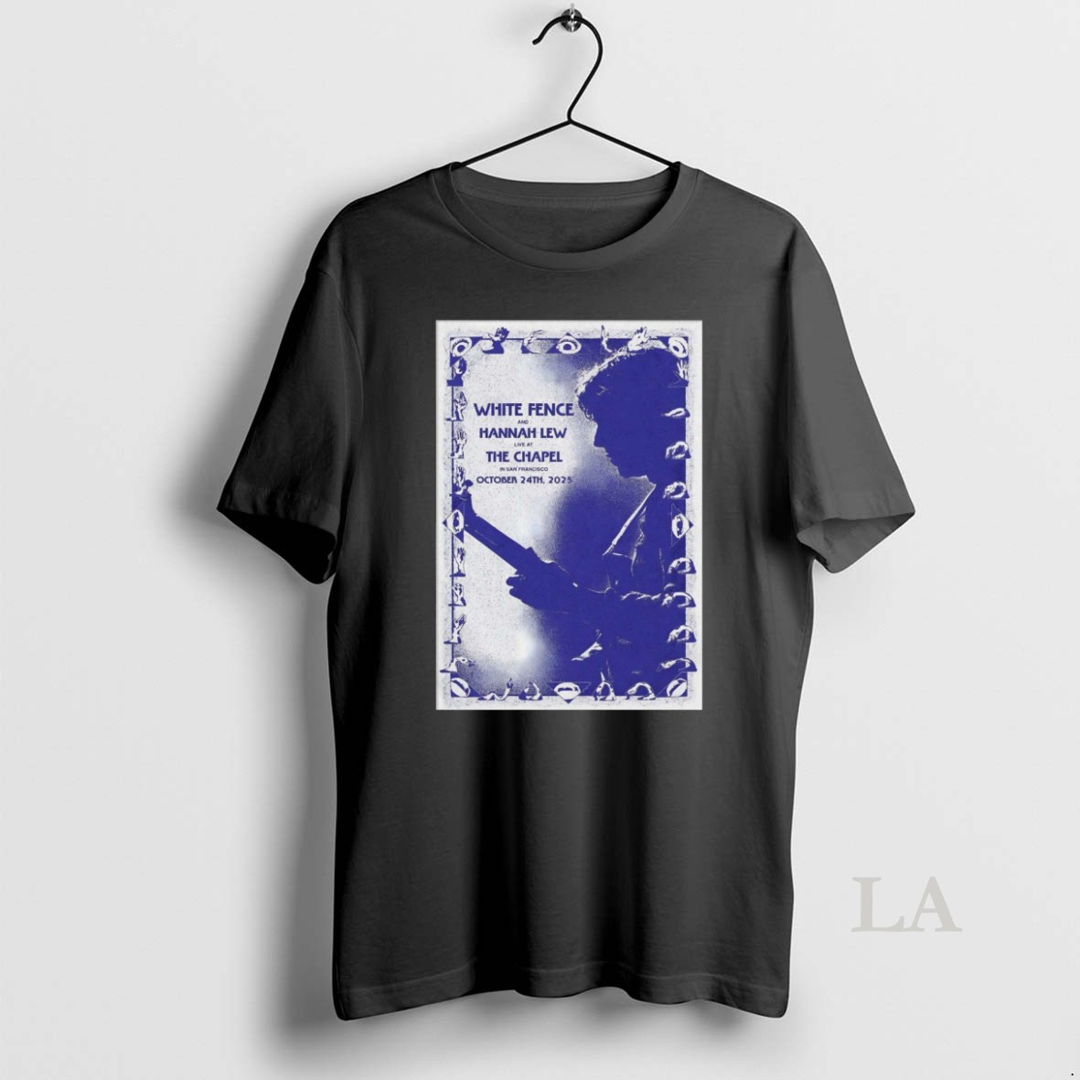 Original White Fence And Hannah Lew October 24 2025 San Francisco Tour Shirt
