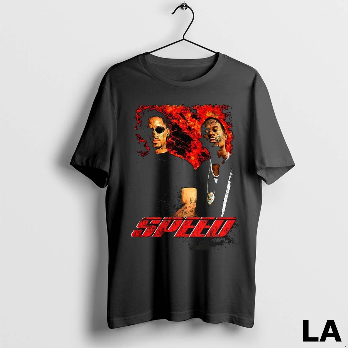 Original Will Smith And Martin Lawrence Bad Boys Speed Parody Shirt