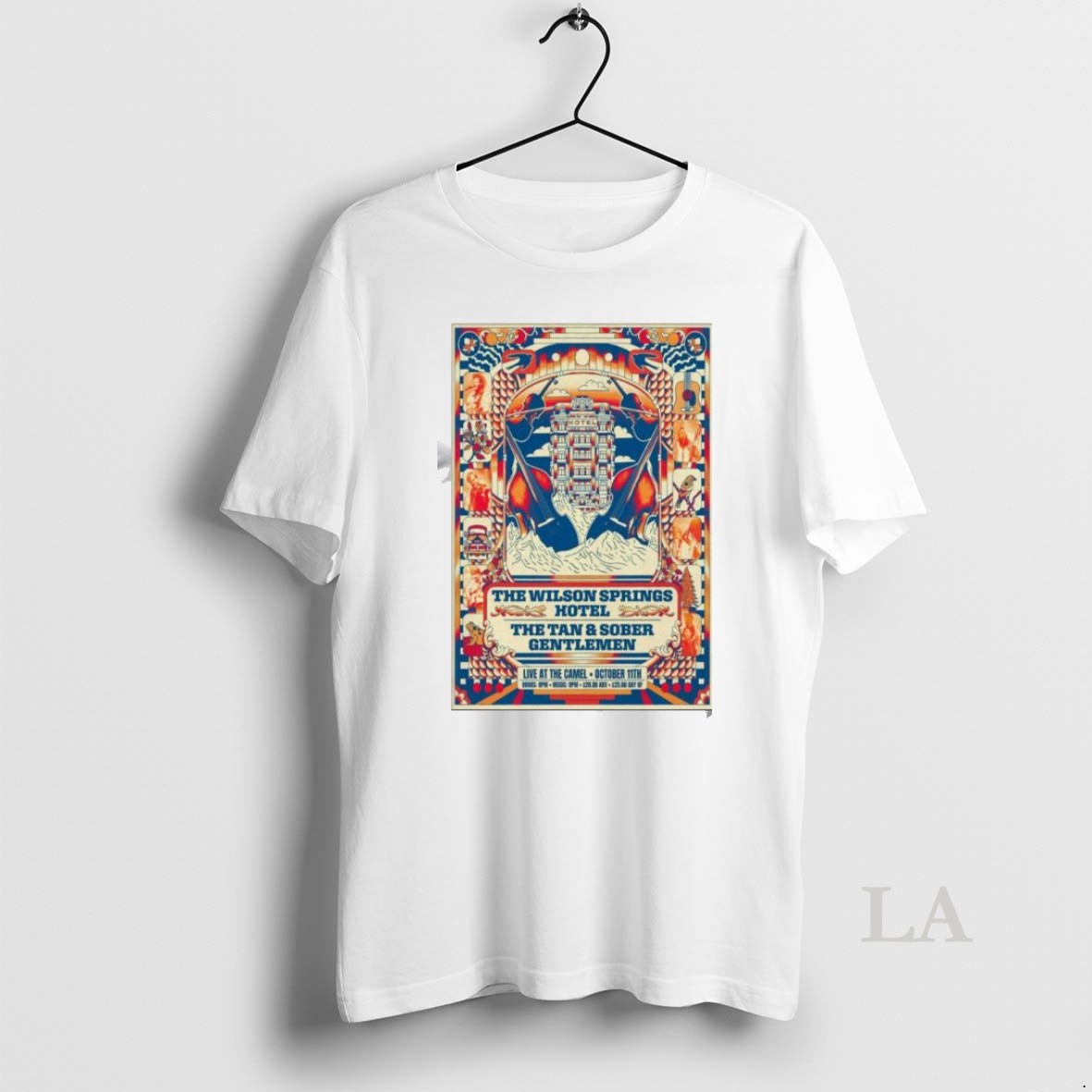 Original Wilson Springs Hotel With Tan And Sober The Camel In Richmond Va October 11 2025 T Men Shirt