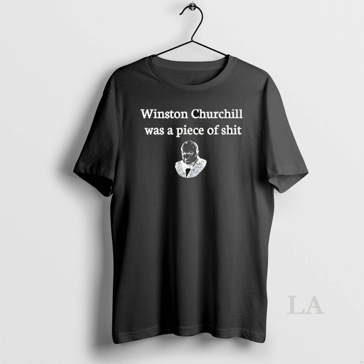 Original Winston Churchill Was A Piece Of Shit Ceramic Ceramic And Classic Dad Cap Shirt