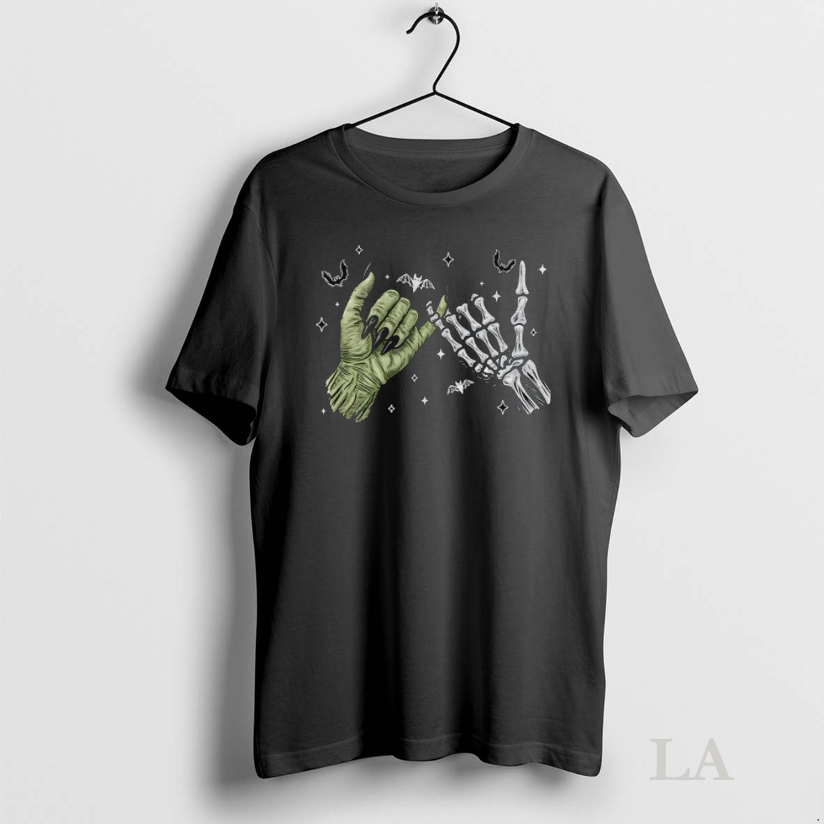 Original Witch Hand With Skeleton Spooky Season Halloween Shirt