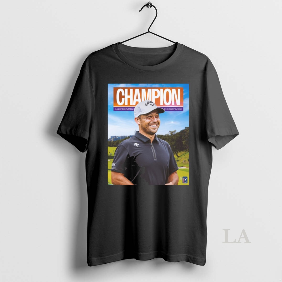 Original Xander Schauffele Baycurrent Classic Champions Pga Tour 2025 Shirt