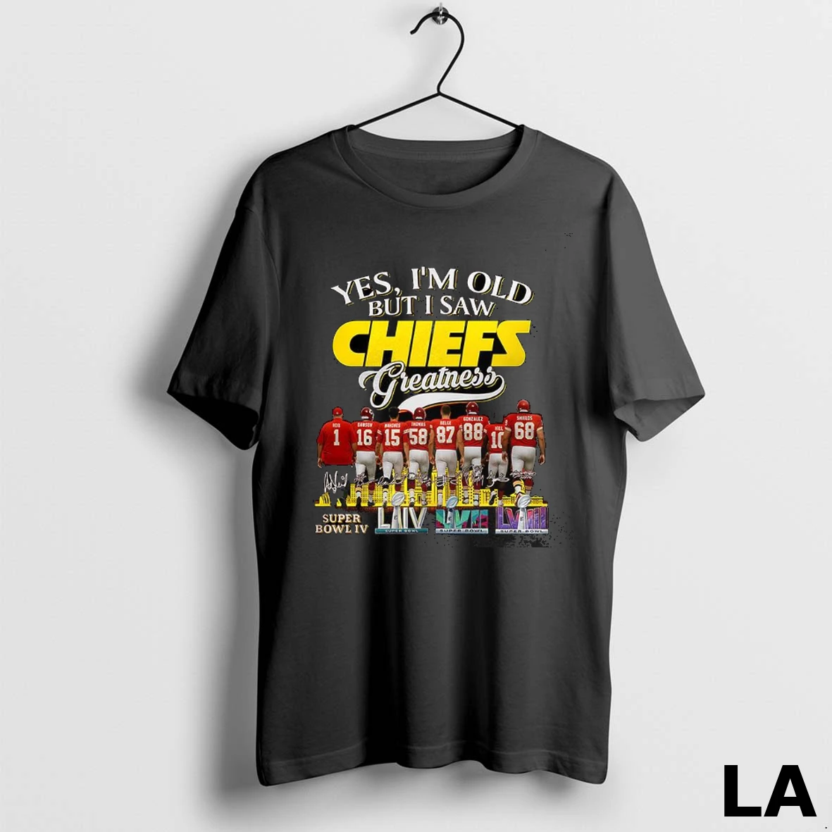 Original Yes Im Old But I Saw Kansas City Chiefs Greatness Legends Signature Shirt