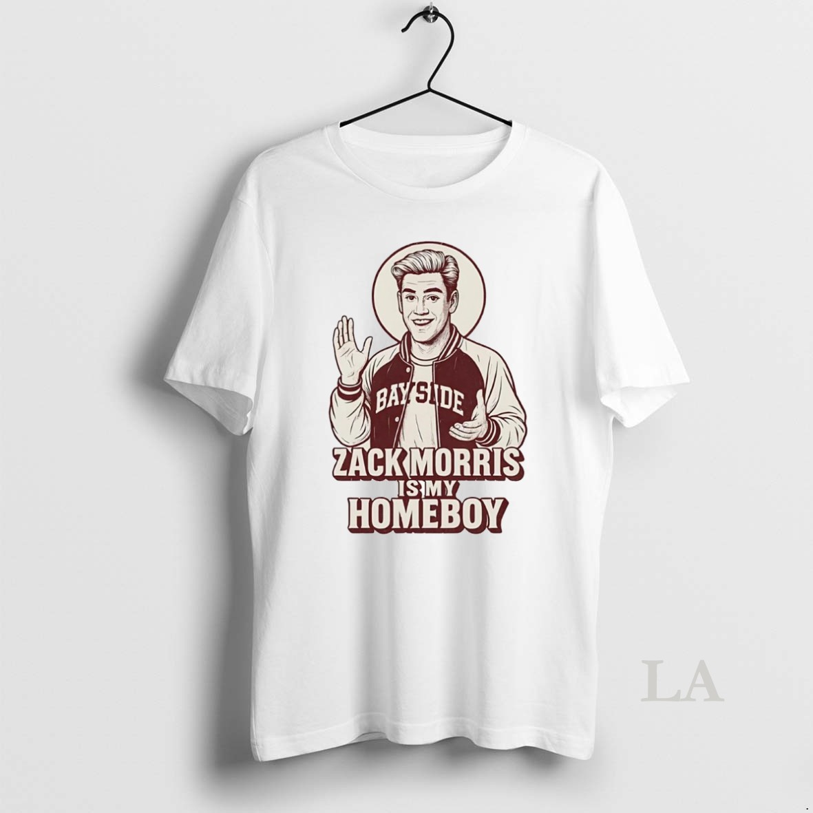 Original Zack Morris Is My Homeboy Jesus Parody Shirt