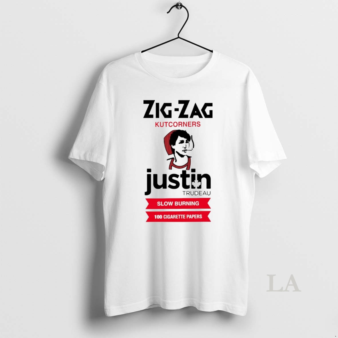 Original Zig Zag Kutcorners Justin Trudeau Slow Burning Shirt