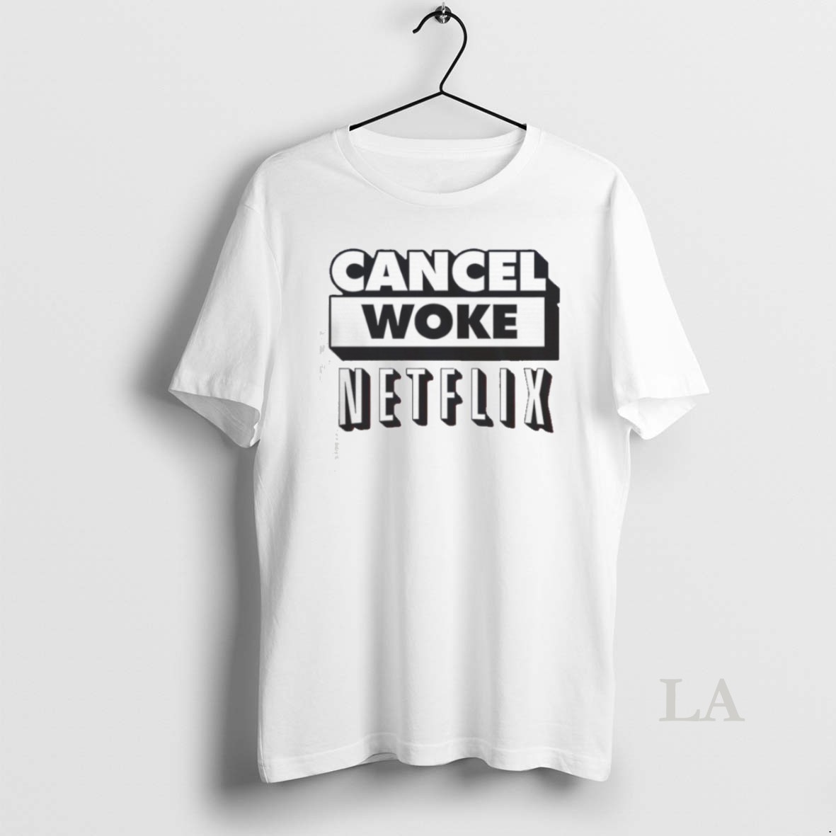 Original Cancel Woke Netflix Elon Musk T Shirt Pke6vm Shirt