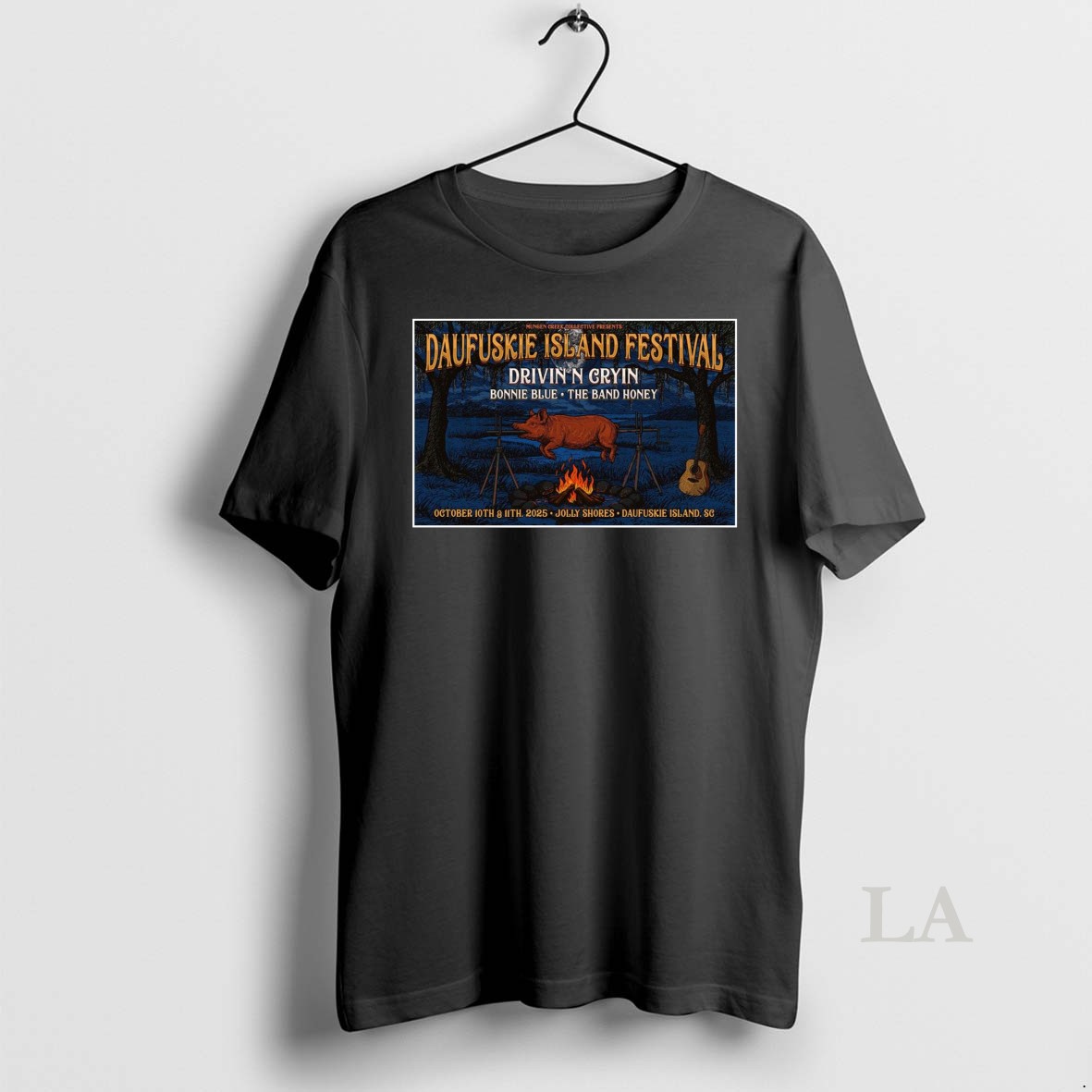 Original Daufuskie Island Festival Jolly Shores October 10 11 2025 South Carolina Tour Landscape Shirt