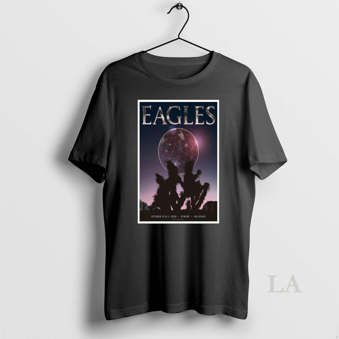 Original Eagles Sphere Las Vegas October 10 11 2025 Concert Shirt