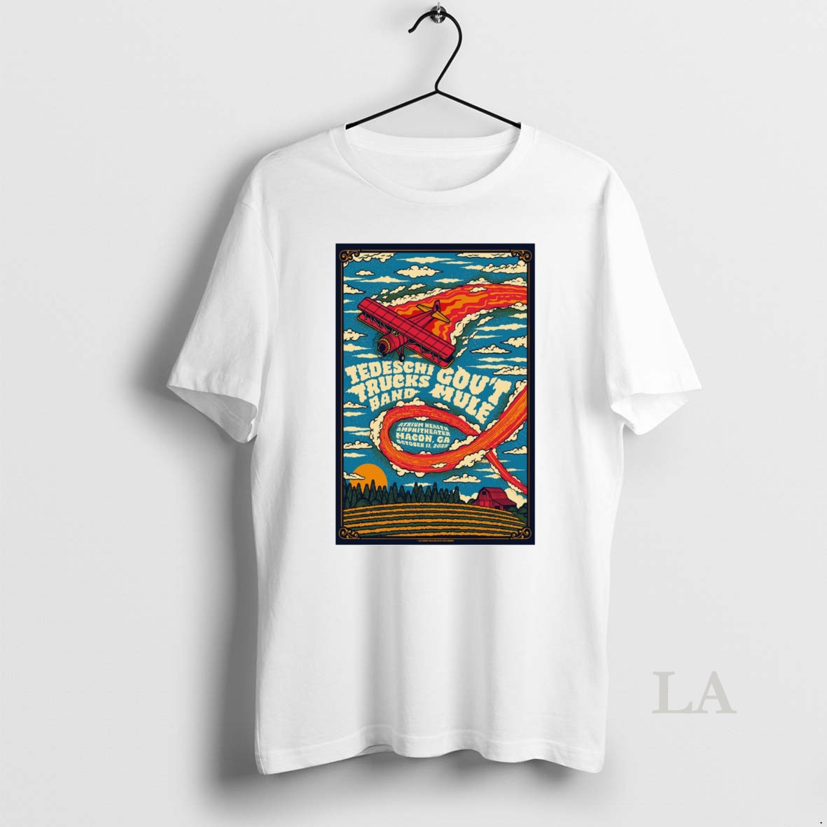 Original Govt Mule Macon Oct 11 2025 Concert Shirt