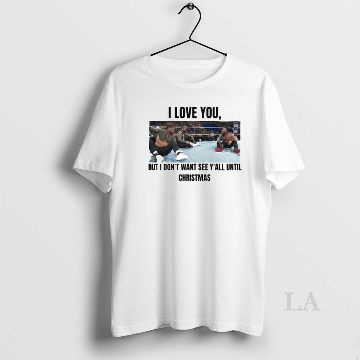 Original I Love You But I Dont Wanna See Yall Until Christmas Shirt