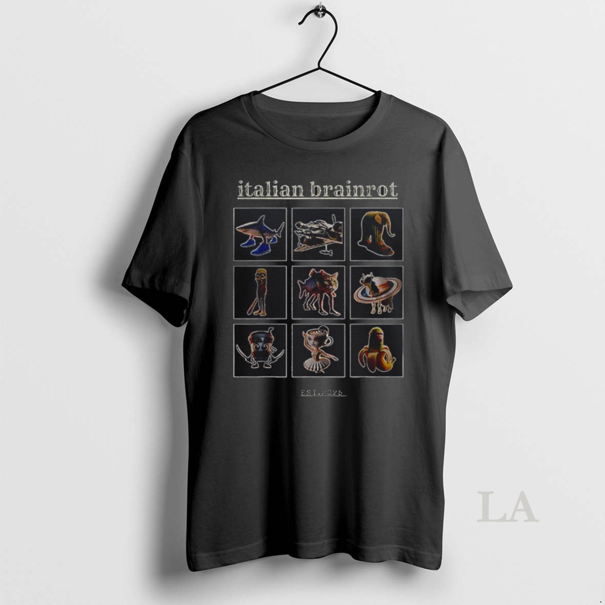 Original Italian Brainrot Anomaly Humor Est 2025 T Shirt Arotwl Shirt