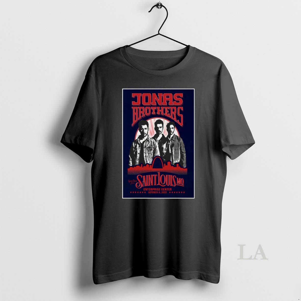 Original Jonas Brothers Oct 12 2025 Saint Louis Mo Show Shirt