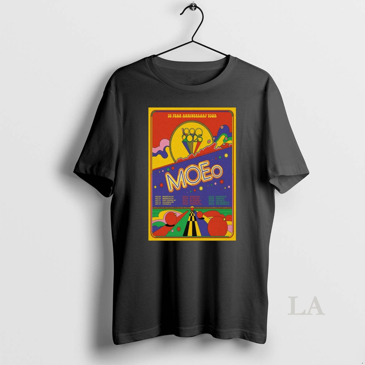 Original Moe Band 35 Year Anniversary Tour 2025 Shirt
