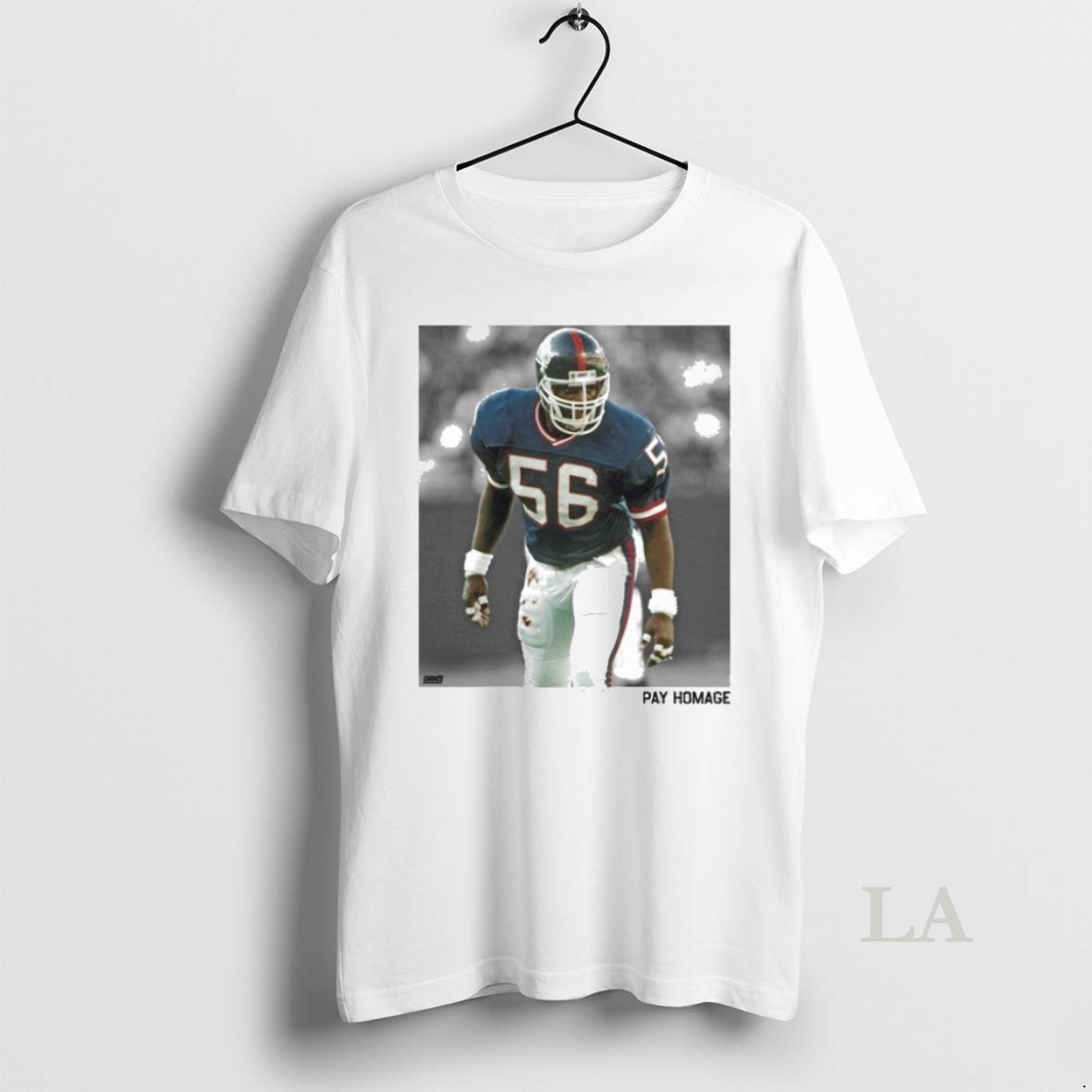 Original New York Giants Lawrence Taylor Homage Ash Pay Homage Shirt