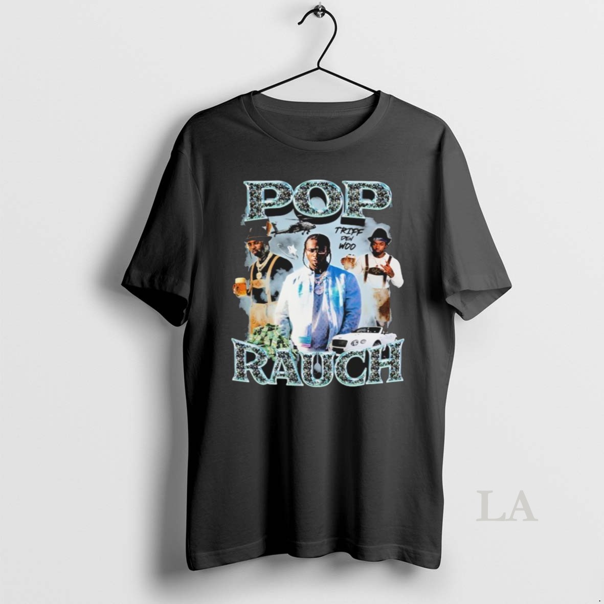Original Pop Rauch Pop Smoke Triff Den Woo Shirt