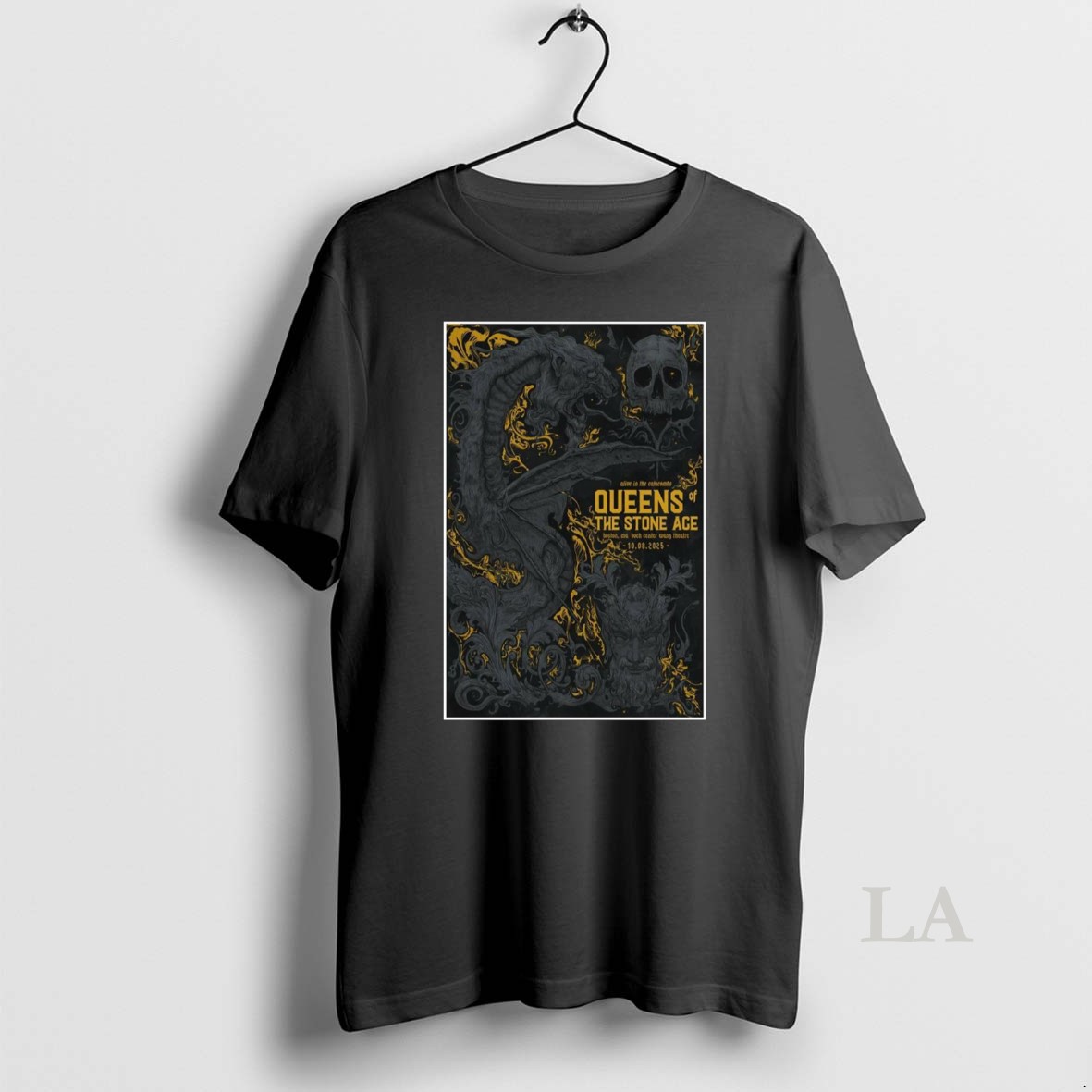 Original Queens The Stone Age Boston Ma October 8 2025 Concert Shirt