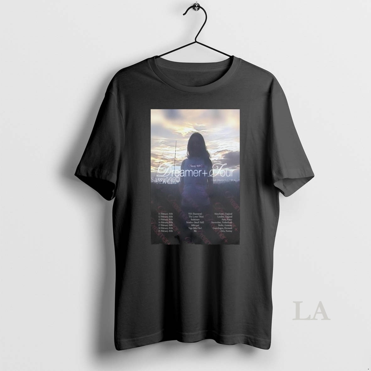 Original Sassy 009 Dreamer Tour February 2026 Shirt