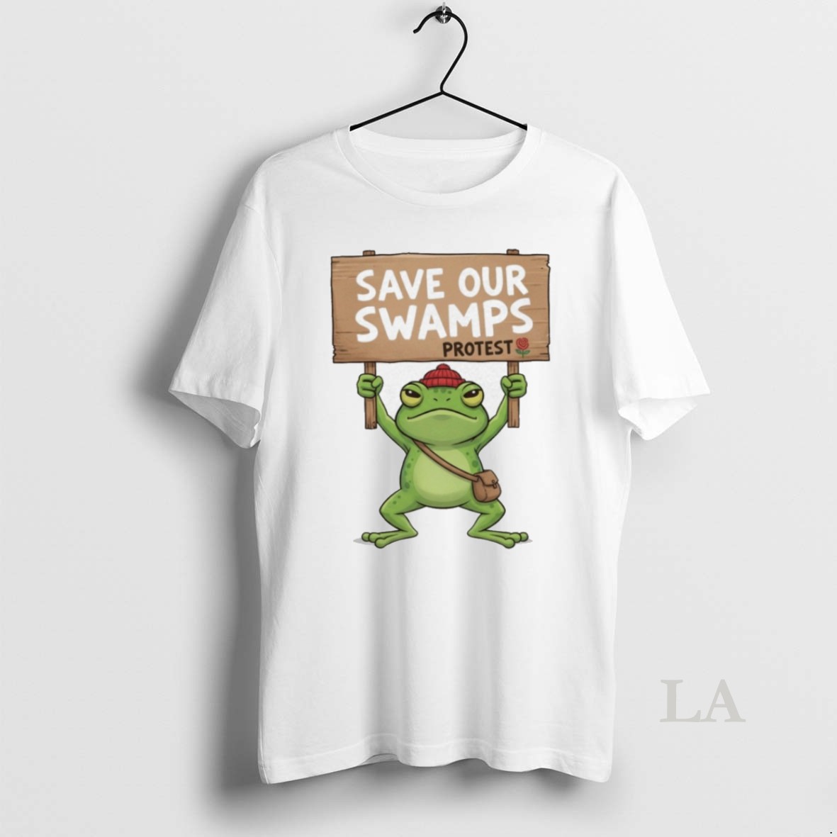 Original Save Our Swamps Protest Frog Portland Shirt