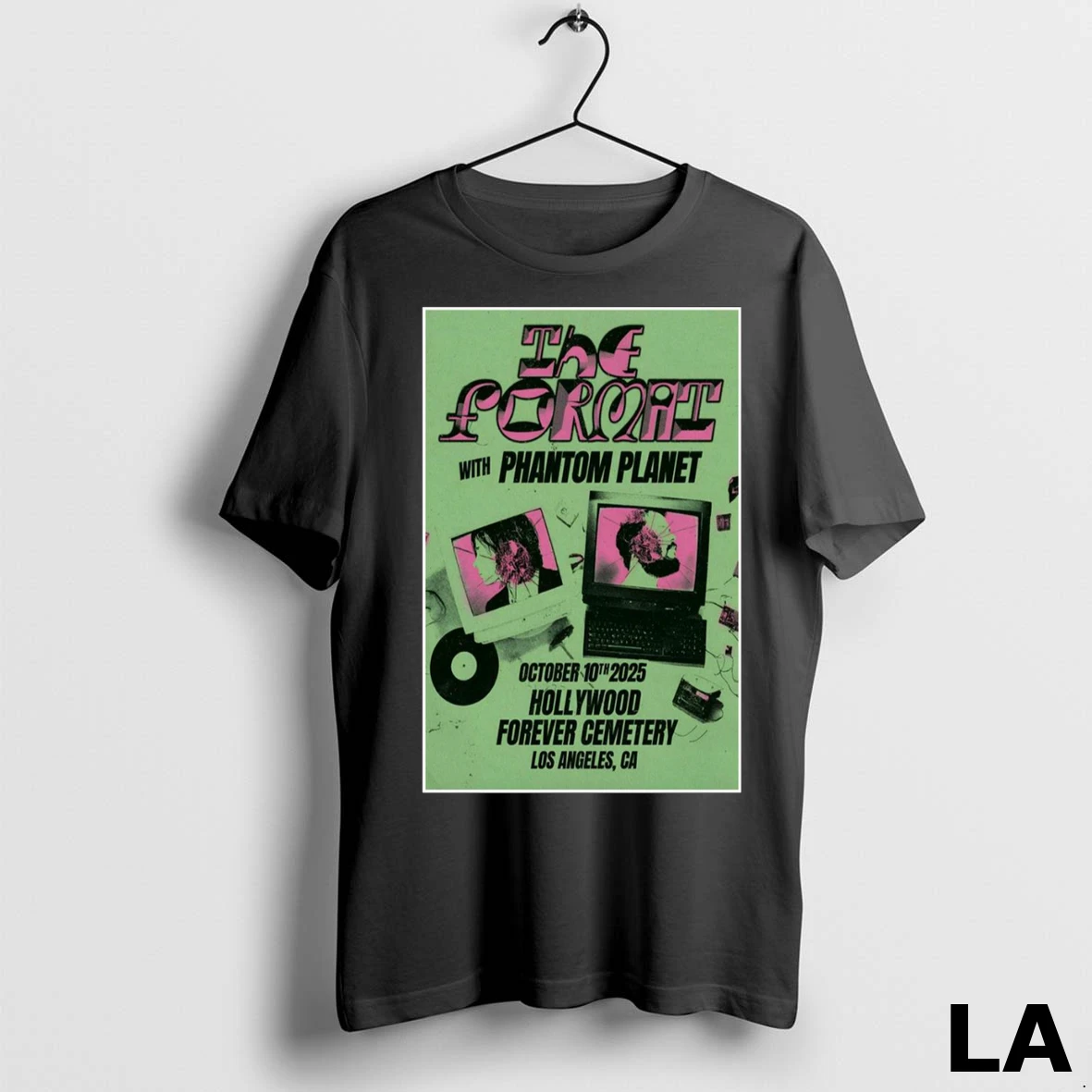Original The Format Los Angeles Ca October 10 2025 Concert Shirt