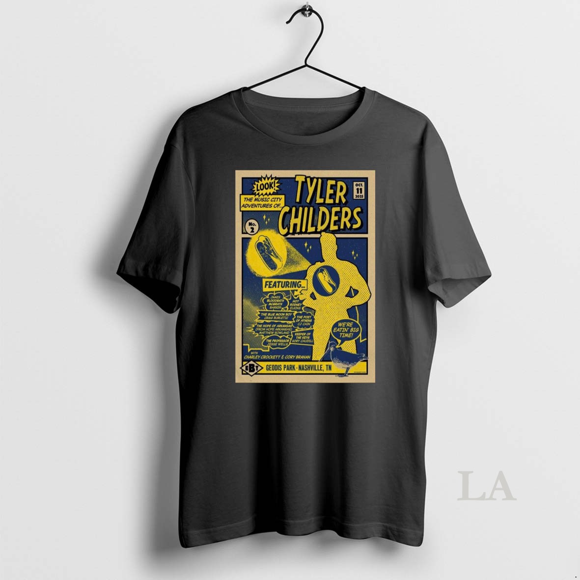 Original Tyler Childers Nashville Tn October 11 2025 Concert Shirt