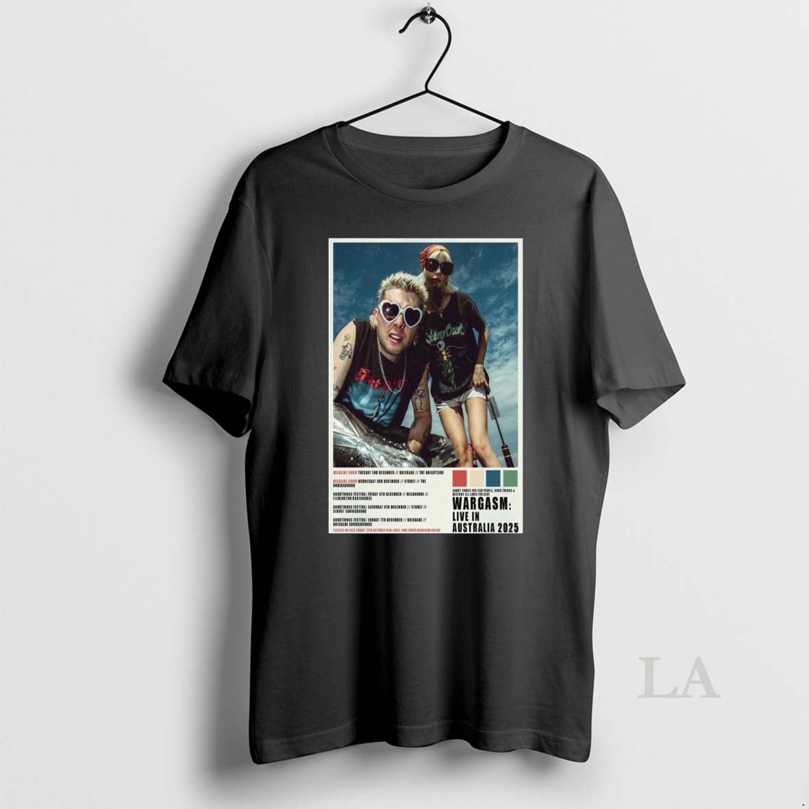 Original Wargasm Live In Australia 2025 Shirt
