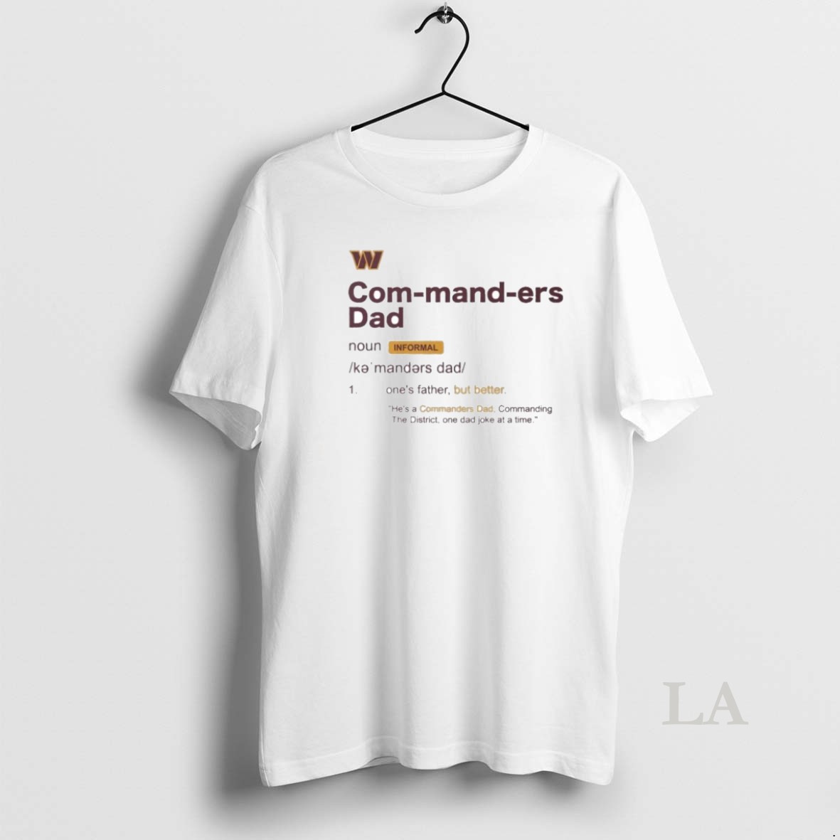 Original Washington Commanders Dad Definition Shirt