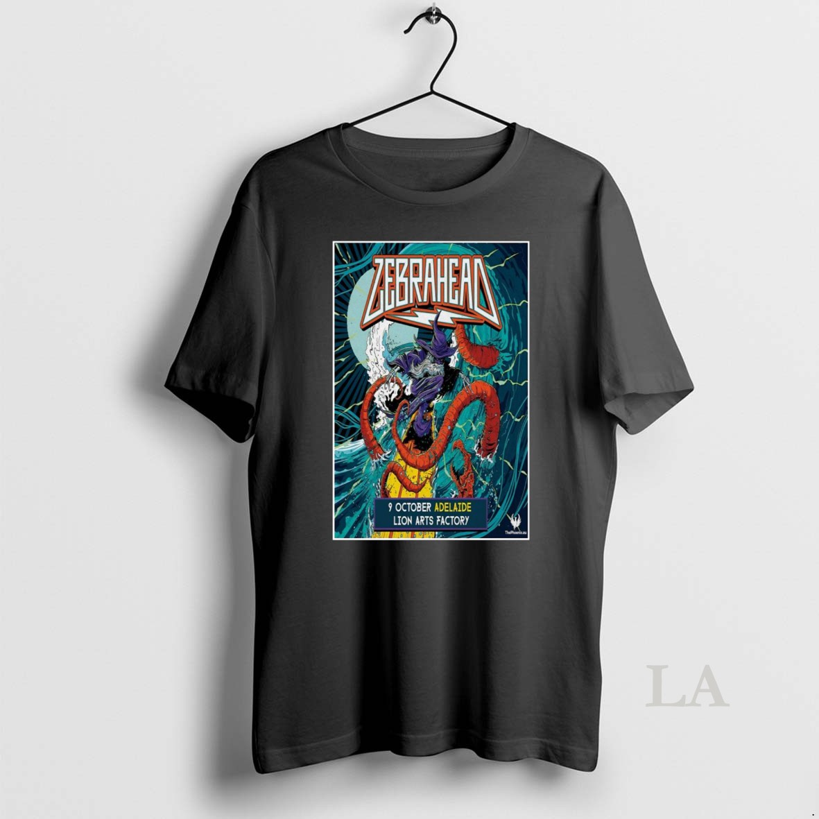 Original Zebrahead Lion Arts Factory Adelaide October 9 2025 Concert Shirt