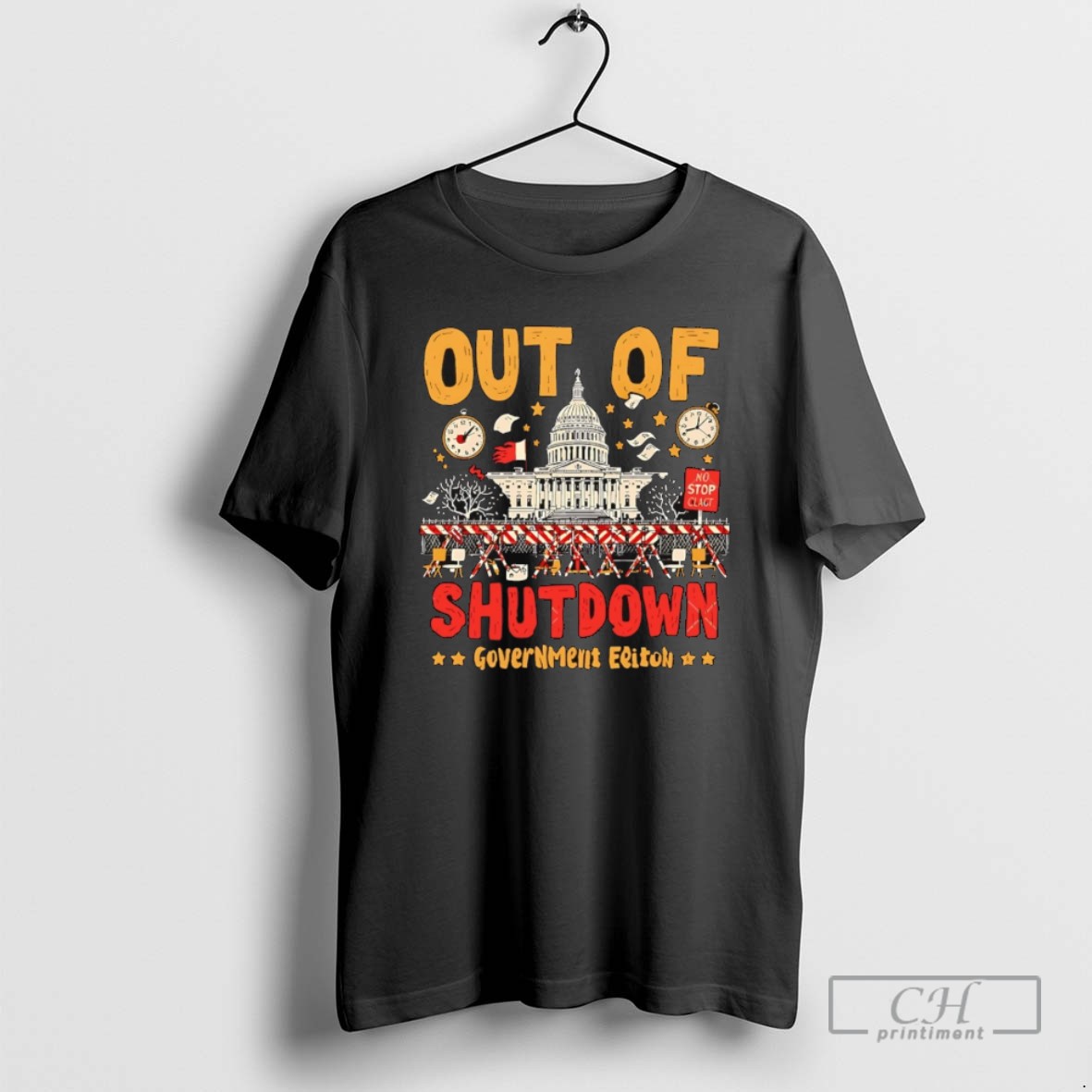 Out Of Shutdown Government Shutdown T Shirts