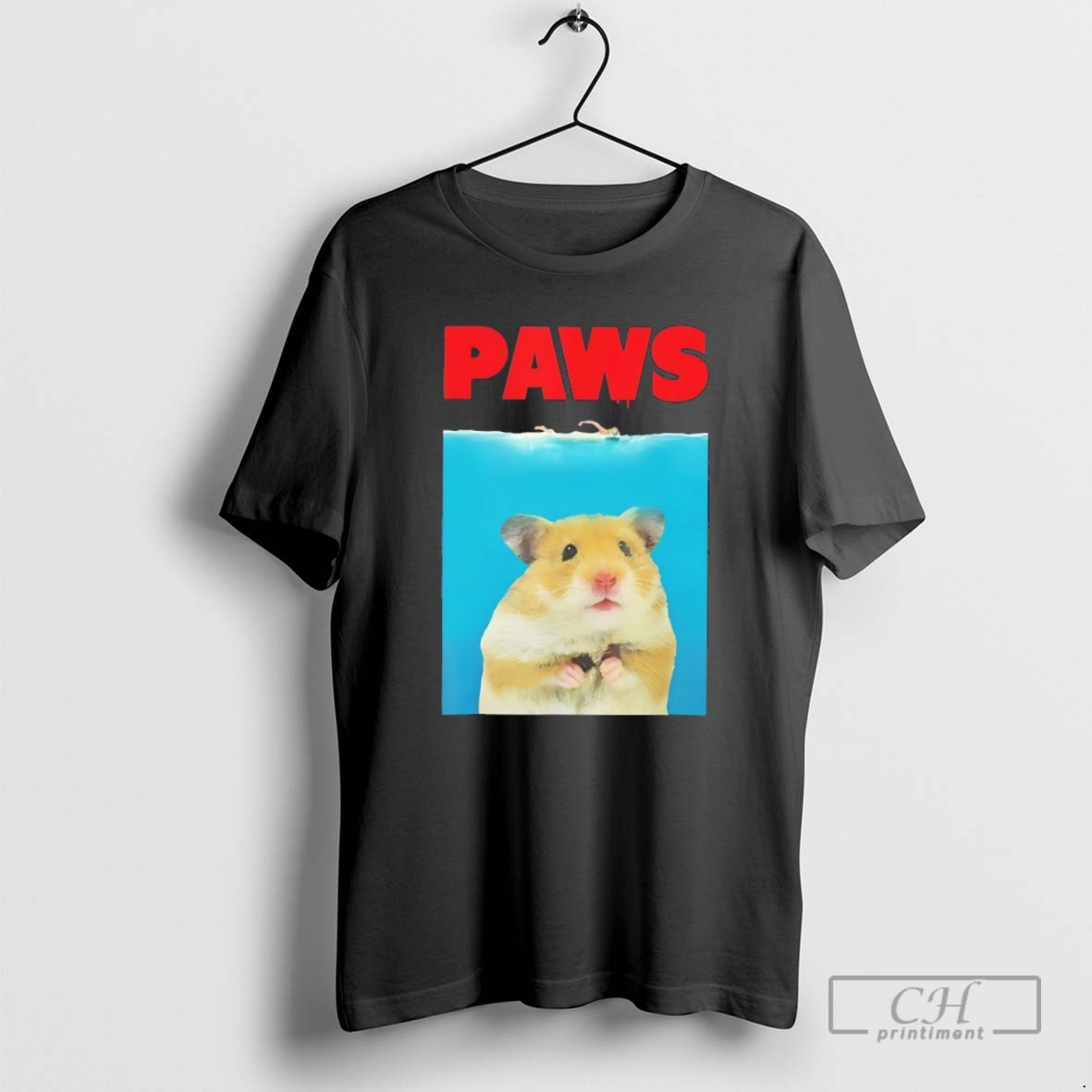Paws Hamster Jaws T Shirts