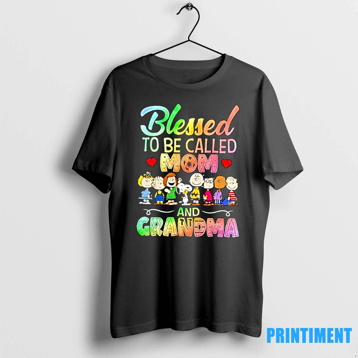 Peanuts Characters Blessed To Be Called Mom And Grandma Tshirts Sweater Hoodie