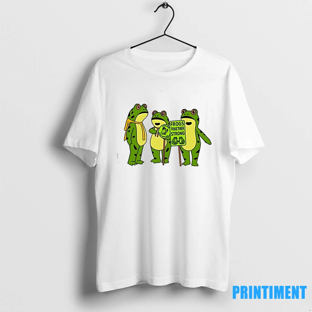 Portland Frog Brigade Oregon Frogs Together Strong Protest Ice Tshirts Sweater Hoodie