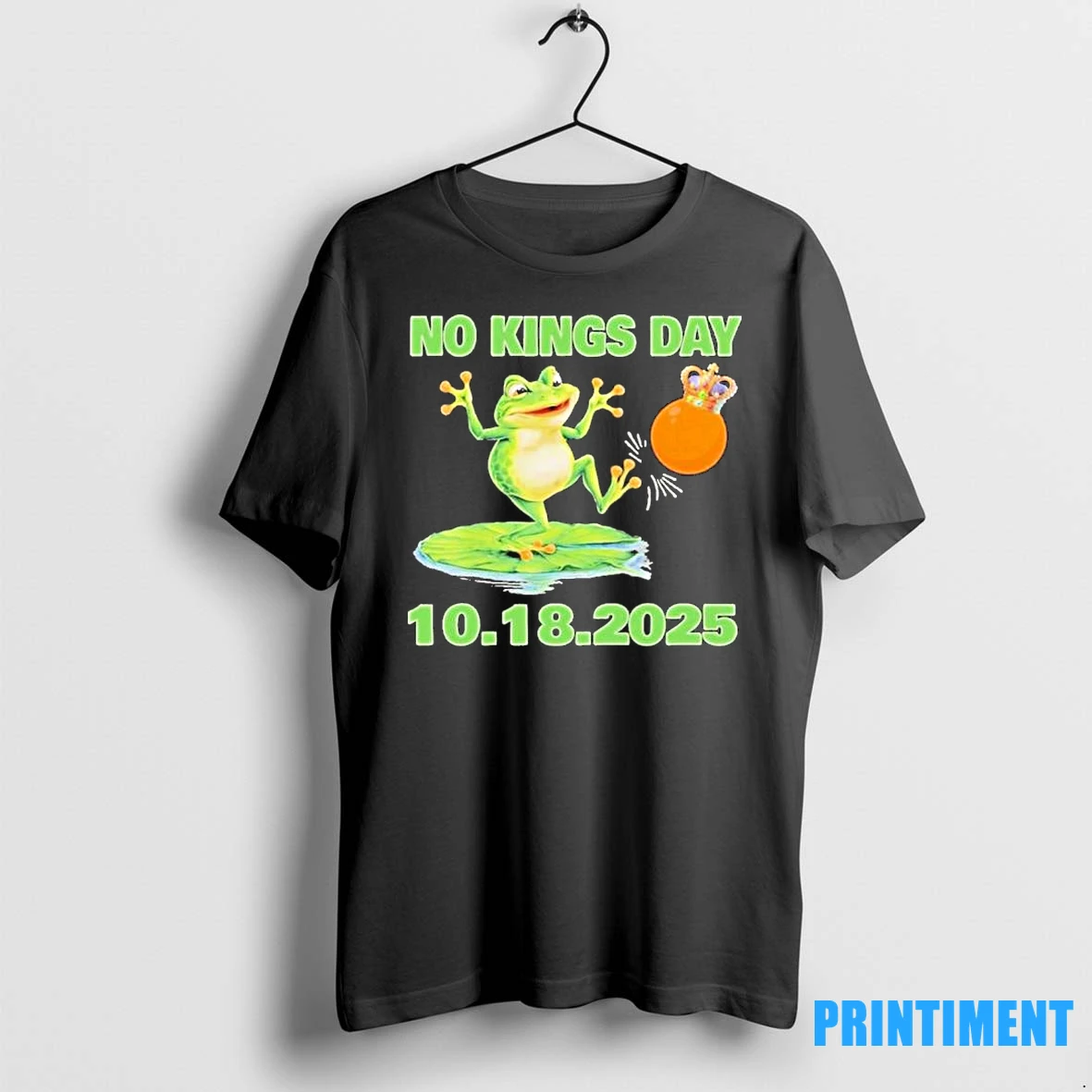 Portland Frog No Kings Day 10 18 2025 Tshirts Sweater Hoodie